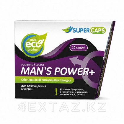 Man ' s Power plus 10 капсты қоздыратын құрал. от sex shop Extaz