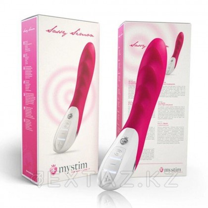 Mystim Sassy Simon силикон вибраторы, қызғылт, 27 см от sex shop Extaz фото 6