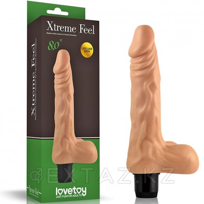 Вибратор-реалистик 20.3 х 4 см от sex shop Extaz фото 8