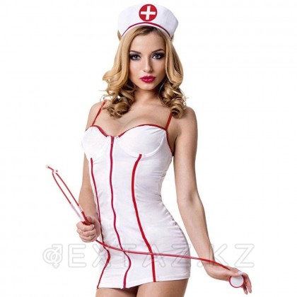 Костюм Медсестричка (L/XL) - extaz.kz фото 3 Медбике костюмі (L / XL) от sex shop Extaz фото 3