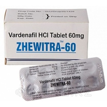 Zhewitra 60 mg эрекциясын жақсартуға арналған Препарат (10 қойынды.) от sex shop Extaz фото 2