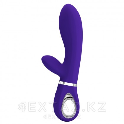 Томас супер жұмсақ қоян вибраторы (20 см) көк от sex shop Extaz