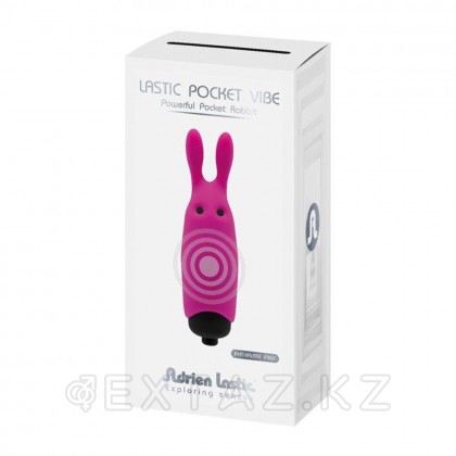 Қалта қоянының дірілдеткіші Lastic pocket vibe Rabbit Adrien Lastic от sex shop Extaz фото 5