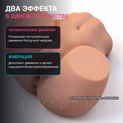 Dalke үйкеліс функциясы бар шынайы Қос мастурбатор от sex shop Extaz фото 7