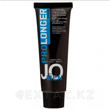 Крем для продления полового акта - JO for MAN 60ml. от sex shop Extaz фото 2