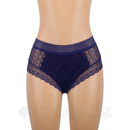 Бразилиялық Floral Lace көк Трусики (XS-S өлшемі) от sex shop Extaz фото 8