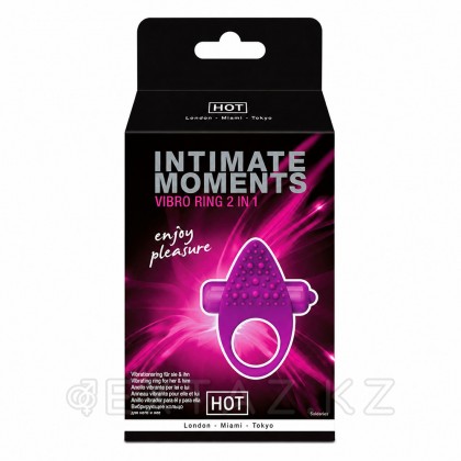 2 in 1 intimate Moments ынталандыратын діріл сақинасы от sex shop Extaz фото 2
