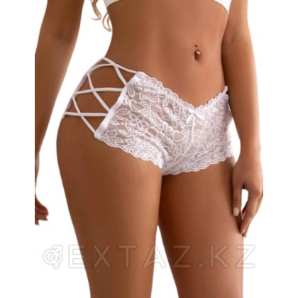 Жоғары кружевные трусики ақ түсті (XL-2XL) от sex shop Extaz