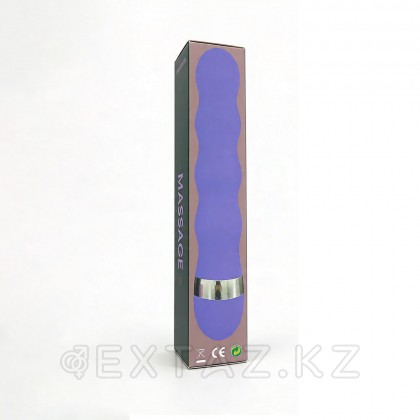 Толқынды қуат вибраторы күлгін от sex shop Extaz фото 2