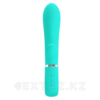 Томас супер жұмсақ қоян вибраторы (20 см) көгілдір от sex shop Extaz фото 6