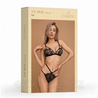 Muse кружевые және стрепті контур жинағы) (L / XL) от sex shop Extaz фото 2