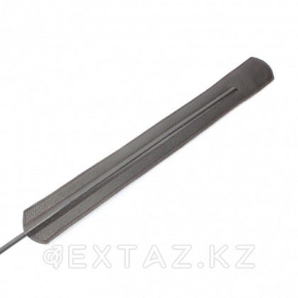 Қоңыр былғарыдан жасалған корольдік Стек от sex shop Extaz фото 2