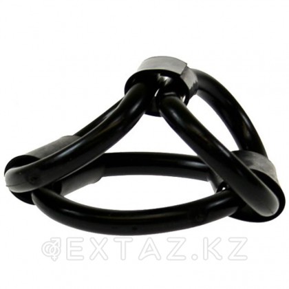 Эрекционное кольцо Tri Ring Cock Cage от sex shop Extaz фото 2