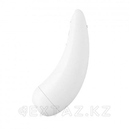 Satisfyer curvy 2 + вакуумдық клиторлық стимулятор (ақ) от sex shop Extaz фото 2