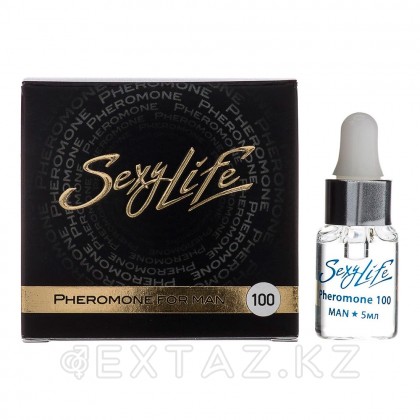 Концентрацияланған феромондар күйеуі 100% Sexy Life 5мл от sex shop Extaz