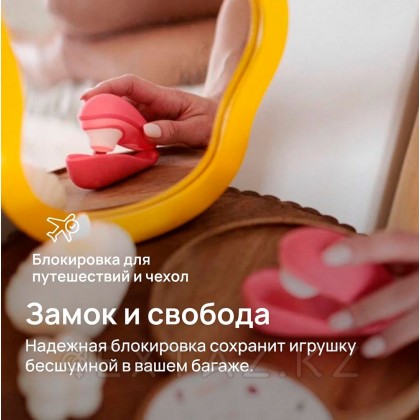 Womanizer Liberty 2 байланыссыз клиторальды стимулятор қызғылт от sex shop Extaz фото 15