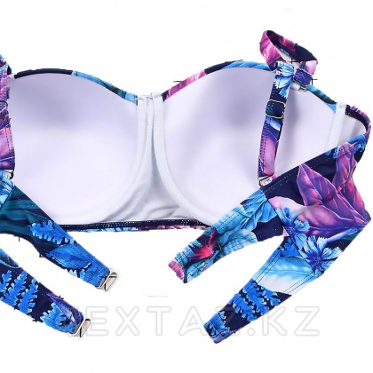 Купальник Flower Print Blue (4XL) от sex shop Extaz фото 4