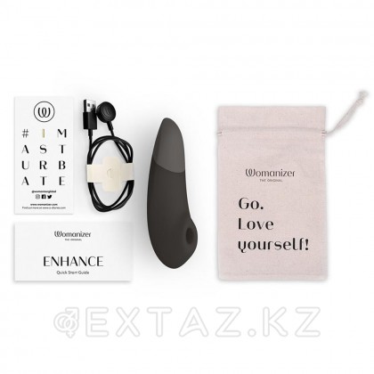Womanizer Enhance дірілмен байланыссыз клиторлық стимулятор, қара от sex shop Extaz фото 7