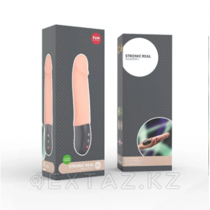 Пульсатор STRONIC REAL кремовый от Fun factory от sex shop Extaz фото 4