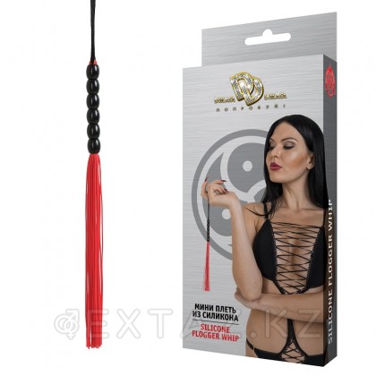 Мини плеть из силикона красная от sex shop Extaz