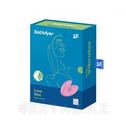 Вибратор саусақ Satisfyer Love Riot қызғылт от sex shop Extaz фото 2