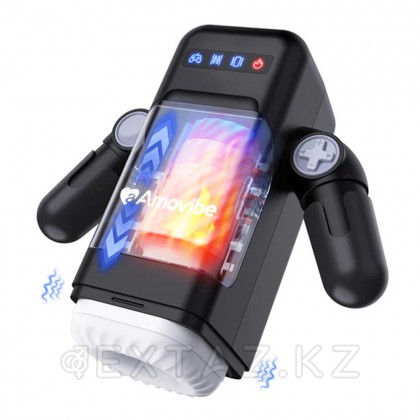 Amovibe ұсынған Game Cup (қара) инновациялық мастурбатор роботы от sex shop Extaz фото 2