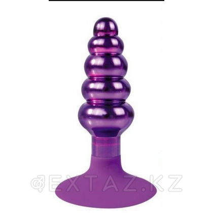 Анальная втулка my Extaz Iron love, металл, күлгін от sex shop Extaz фото 2