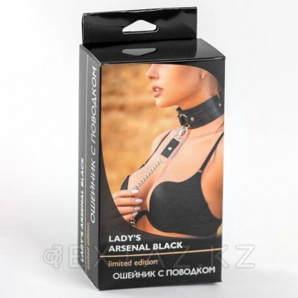 Lady ' s Arsenal Black Қарғыбауы бар жаға от sex shop Extaz фото 2