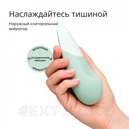 Клиторальный вибратор Womanizer Vibe түсі шалфей от sex shop Extaz фото 16