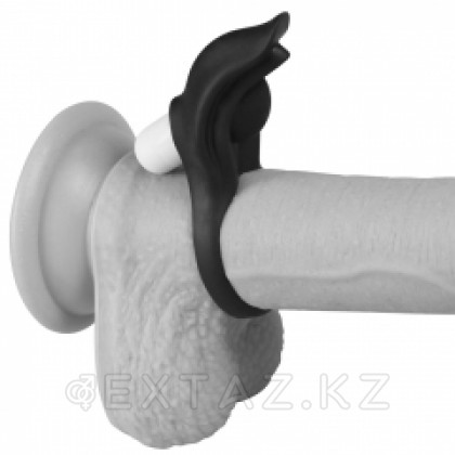 Эрекционное виброкольцо Power Stamina clit cockring (черный) от sex shop Extaz фото 5