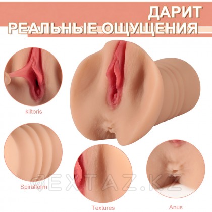 Шынайы мастурбатор DeepReal от sex shop Extaz фото 6