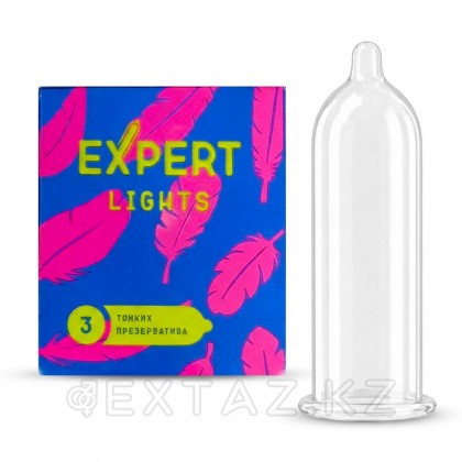 EXPERT lights № 3 презервативтер (ультра жұқа), 3 дана от sex shop Extaz