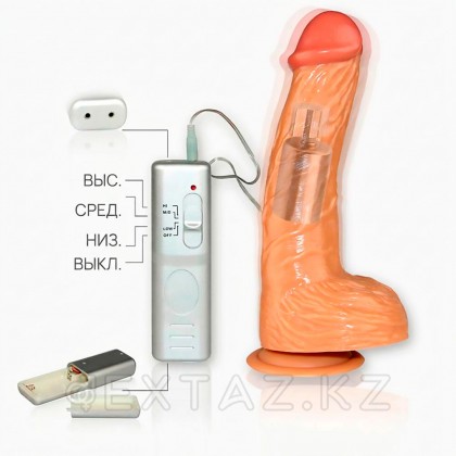 Қабырғаға сорғыштағы Вибратор - 18 см. от sex shop Extaz фото 4