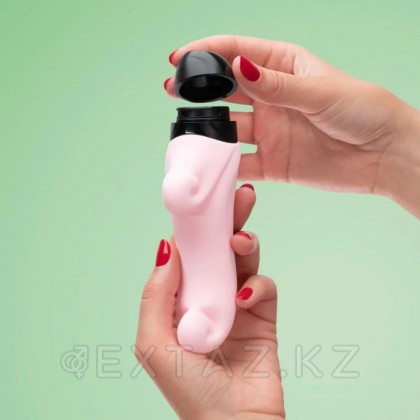 Көңілді фабриканың шағын Мұхит вибраторы (ашық қызғылт) от sex shop Extaz фото 4