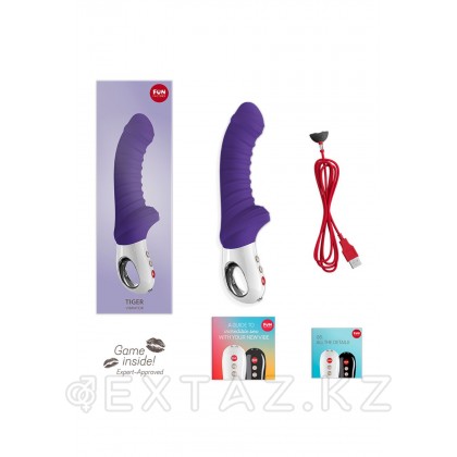 Көңілді фабрикадан G Tiger нүктелік вибраторы (күлгін) от sex shop Extaz фото 4
