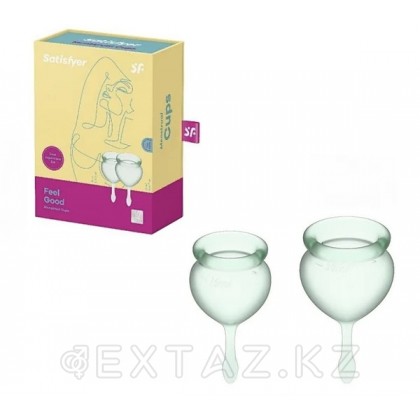 Набор менструальных чаш Satisfyer Feel Good, 15 мл, 20 мл от sex shop Extaz фото 4