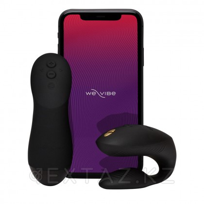 We-vibe Chorus Pro қара жұп вибраторы от sex shop Extaz фото 3