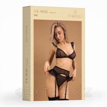 Le frivole Muse торлы кір жинағы, қанаттары бар, S-M от sex shop Extaz фото 3