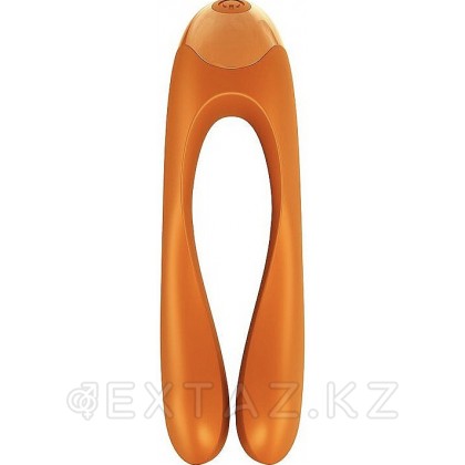 Satisfyer candy cane шағын саусақ вибраторы қызғылт сары от sex shop Extaz фото 6