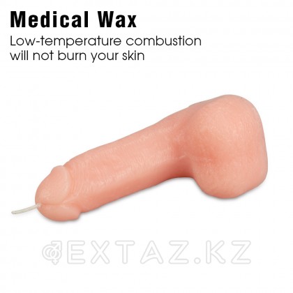 Свеча Bondage Fetish телесный цвет (низкотемпературная) от sex shop Extaz фото 4