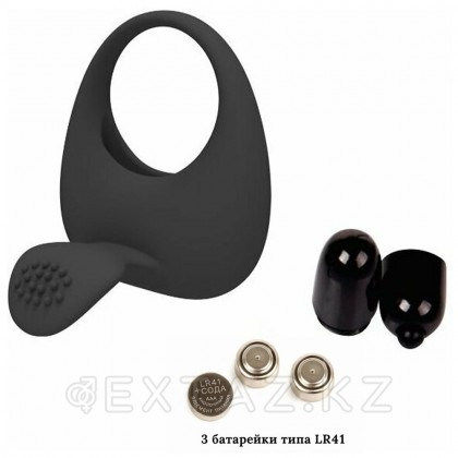 Қосымша ынталандырумен эрекциялық діріл сақинасы от sex shop Extaz фото 2