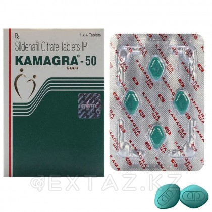 Kamagra 50 mg потенциалын күшейтуге арналған Препарат (4 қойынды.) от sex shop Extaz фото 2
