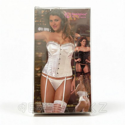 Ақ атлас корсет от sex shop Extaz фото 2