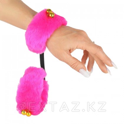 Қоңырауы бар кісен, қызғылт от sex shop Extaz