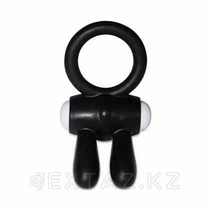 Power Rabbit clit cockring эрекциялық діріл сақинасы (қара) от sex shop Extaz