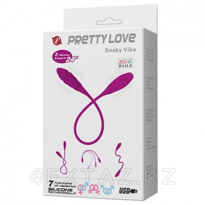 Pretty love екі жақты вибратор (7 діріл режимі) от sex shop Extaz фото 3