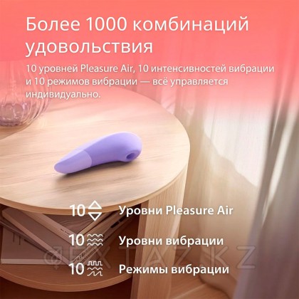 Womanizer Enhance дірілмен байланыссыз клиторлық стимулятор, сирень от sex shop Extaz фото 14