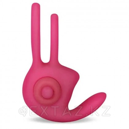 Power duo clit cockring эрекциялық діріл сақинасы (қызғылт) от sex shop Extaz фото 7