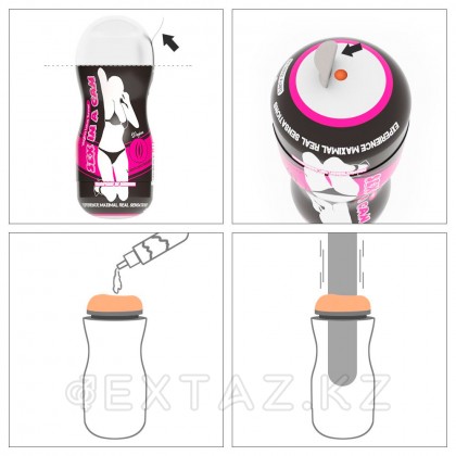 Тубадағы қынап (Lotus Tunel) от sex shop Extaz фото 3