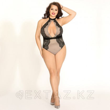 Тедди кружевной кірістіру және шокер (plus size) от sex shop Extaz фото 2